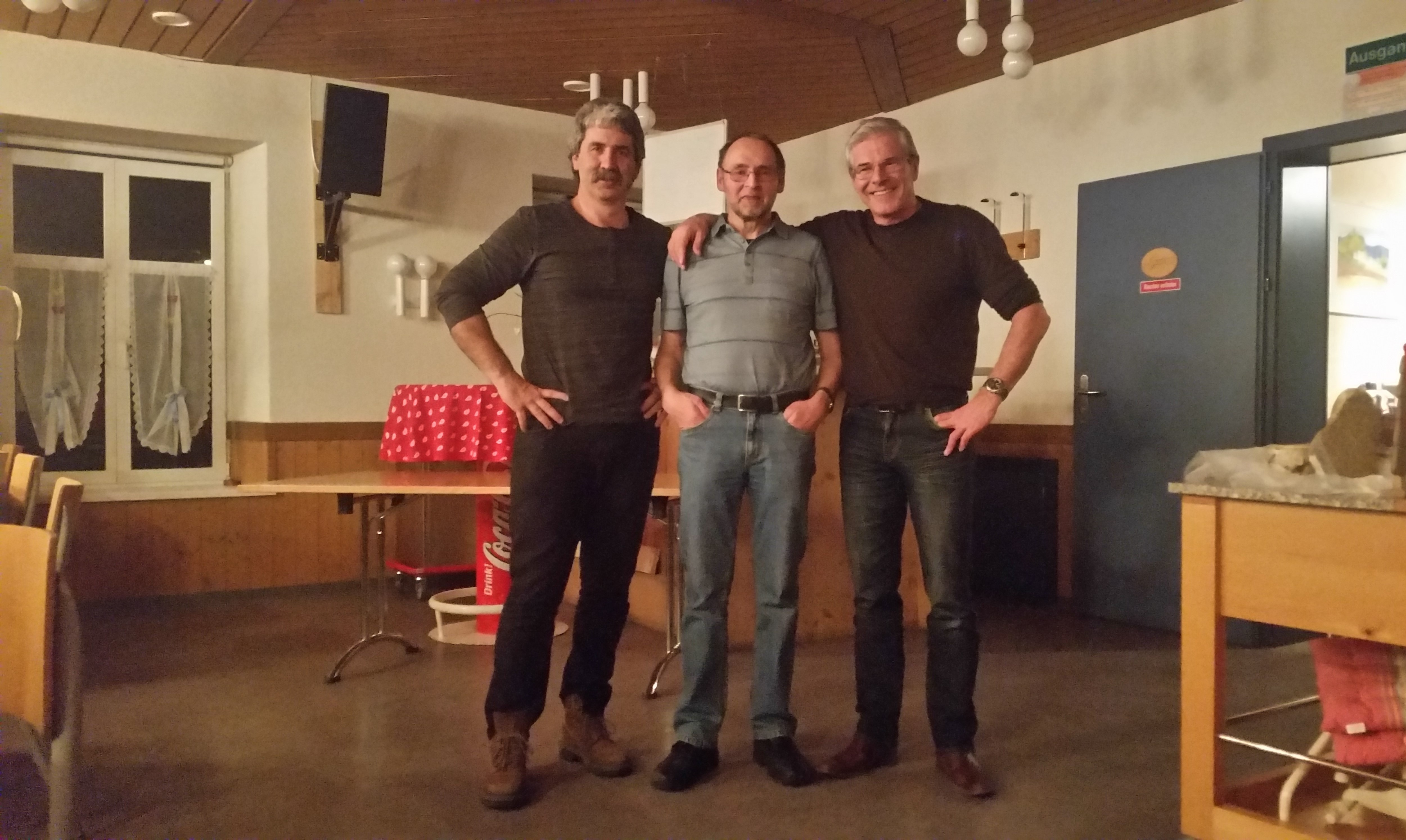 Die Top 3 der Jahresmeisterschaft 2016 HV MR 2017